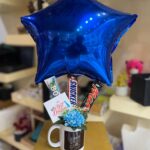 CUSTOMIZED MUG GIFT SET WITH CHOCOLATES & FLOWERS