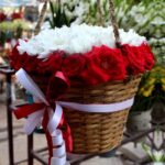 Full of Love Basket – Floral Hanging Arrangement