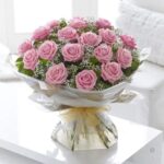 Majestic Pink Roses – Imported Long-Stem Gift Bouquet
