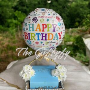 It's Your Birthday – Hamper with Cake & Balloon