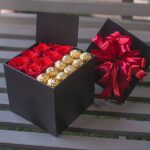 Roses Love Box With Frerro rocher