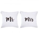 Mr Mrs Pack Cushion