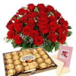 Ferrero with Flowers